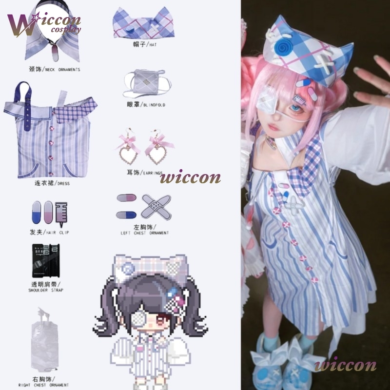 Ynot إنفينيتي نيكي تأثيري حلي  - مراجعة Anime Cosplay Idea وسعره