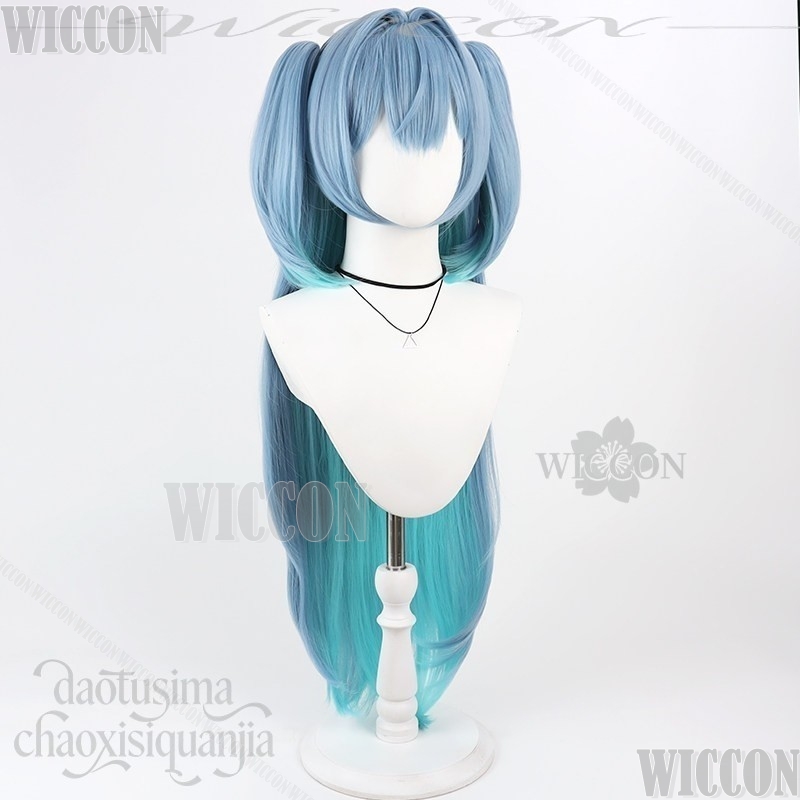 زي تنكري لشخصية VICTORYSS من ل - مراجعة Anime Cosplay Blue Hair وسعره