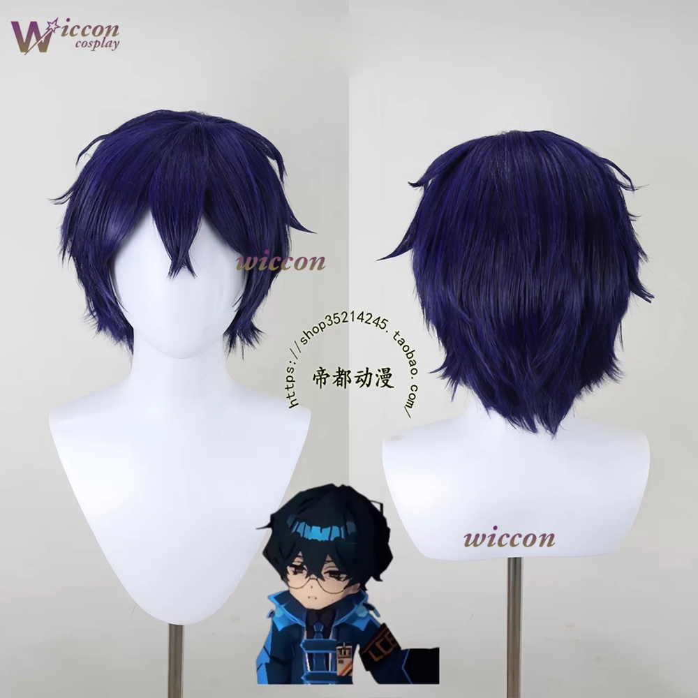 زي تنكري مستوحى من شخصية هوينه - مراجعة Anime Cosplay Blue Hair وسعره
